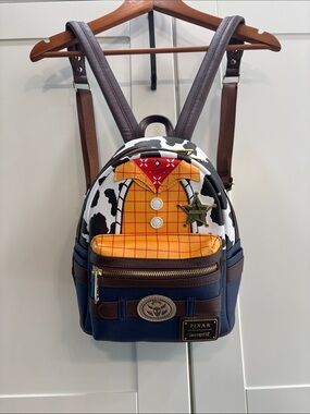 Loungefly Kids Backpack - Yellow, Red, Black, White, Brown, Blue
